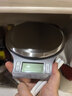 香山电子秤厨房秤 克重秤 烘焙秤 不锈钢大秤面 0.1g/5kg 电池款 实拍图