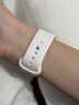 Apple/苹果 Watch S11 智能手表GPS款46毫米玫瑰金色铝金属表壳淡桃粉色运动型表带S/M MEVT4CH/B 实拍图