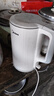 美的（Midea）烧水壶电热水壶304食品级不锈钢无缝内胆双层防烫1.7L大容量1800W智能断电SHJ1721 实拍图