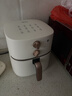 美的（Midea）空气炸锅蒸烤一体蒸汽嫩烤免翻面实用多功能家用空气炸锅大容量5.3L热风烘炸金属内腔 KZE535J5 实拍图