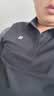 KOLON SPORT/可隆户外休闲衣 男士抗皱透湿AIRMESH热压POLO衫 LHPT6MN087-BK 黑色 （尺码偏小） XL 180/100A 实拍图
