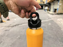 REVOMAX大容量保温杯长途司机专用车载水杯316不锈钢泡茶杯向日葵黄950ml 实拍图