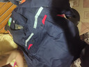 乾朗 防静电工作服套装男女夏季长袖透气耐磨劳保服带反光条电焊工服汽修工程服加油站电力局工装可定制logo 藏蓝色夏长套装185 实拍图