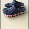 卡骆驰（CROCS）【采销直播】贝雅卡骆班洞洞鞋轻便耐磨一脚蹬休闲鞋|205089 深蓝/辣椒红-4CC 43 (270mm) 实拍图