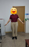 速干衣运动弹力纯色基础短袖t恤夏季新款男女同款 酒红色 3XL 实拍图