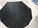 京东京造 特大全自动伞 自动雨伞加固抗风商务伞折叠伞30寸140cm灰色 实拍图