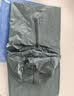 雨航（YUHANG）电动车雨衣电动车专用电瓶车雨披高领带袖墨绿色5XL 实拍图
