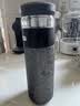 京东京造钛健康保温杯黑钛【茶水分离】茶杯子纯钛水杯男女曜石黑520ml 实拍图