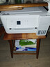 爱普生（EPSON）【6代新品】L4356墨仓式彩色无线AI学习打印机一体机家用/办公  L4266升级版(自动双面 液晶屏 白) 实拍图