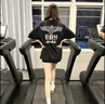 BOY LONDON【满天星】夏季男女同款短袖渐变烫钻印花时尚T恤N01107 黑色 M 实拍图