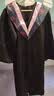 勤思路学位学士服毕业礼服大学生男女学院风工科本科文科硕士博士导师袍 学士服工科黄领-纸板帽 2XL （180斤-220斤） 实拍图