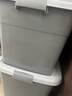佳帮手收纳箱衣服整理箱储物箱玩具衣物收纳盒塑料箱搬家箱子带轮80L 实拍图