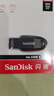 闪迪（SanDisk）64GB USB3.2 U盘 CZ550黑色 读速100MB/s 安全加密 数据恢复 学习办公电脑车载 高速大容量优盘 实拍图