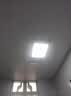 雷士（NVC） LED厨房灯铝扣板灯平板灯卫生间吸顶灯嵌入式集成吊顶面板灯照明 加厚铝框【雾银款】24W长灯/正白光 实拍图