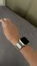 ESCASE适用苹果手表表带applewatch SE3/S11米兰尼斯表带ultra3/S10/9/8金属磁吸42/44/45/49mm星光色 实拍图