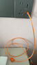 品胜[冰川透明]苹果17数据线type-c充电线双头PD60W快充车载适用iPhone16/15手机平板iPad笔记本橙 实拍图