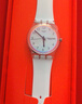 斯沃琪（Swatch）瑞士手表 初高中生双历显示石英腕表考试毕业礼物 无尽天蓝 实拍图