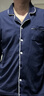 京东京造10A抑菌纯棉睡衣男衣服夏季套装A类一等品50支情侣家居服绀青M 实拍图