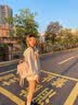 喵小姐七夕情人节礼物送女友双肩包女士新款韩版大容量学生通勤休闲背包 粉色-礼盒装【送花束+挂饰+贺卡】送女友生日礼物 七夕情人节限定礼品，送女友老婆高级感礼物 实拍图