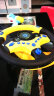 智扣（ZHIKOU）方向盘玩具宝宝仿真副驾驶方向盘音乐故事机模拟驾驶方向盘玩具 黄色交通版【方型底座】 实拍图