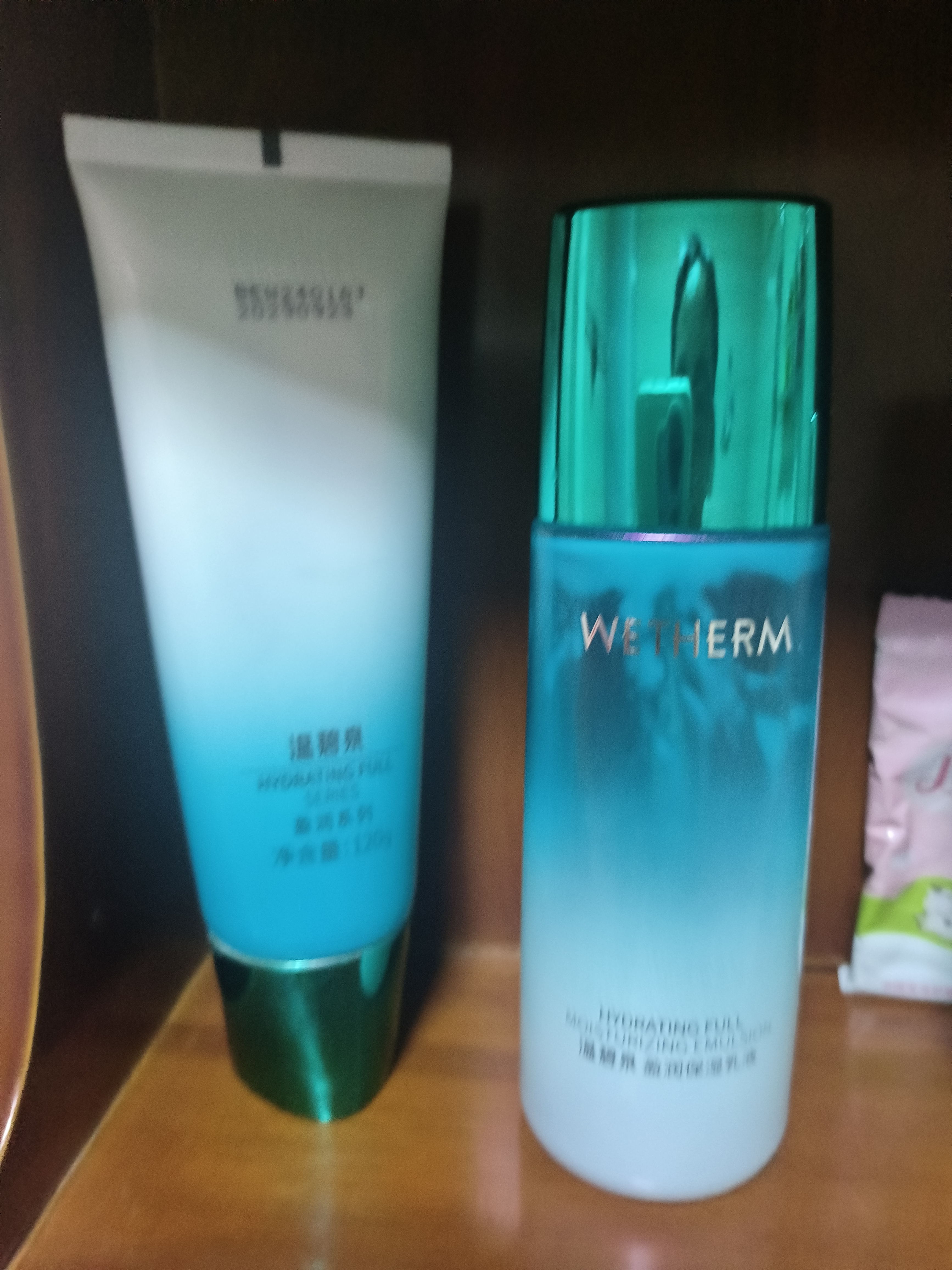 温碧泉乳液盈润保湿乳液120g补水保湿长效滋润 实拍图