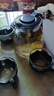 【京东物流】茶壶套装整套茶具大容量玻璃茶杯带滤网耐高温泡茶具 1000ML一壶+四杯套装【无茶盘】 实拍图