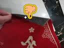 红色入户门垫中式玄关进门脚垫红色新年喜庆防滑卧室客厅耐脏地毯 诸事皆顺出入平安 60cm*90cm 1件数 实拍图
