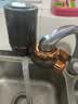 美的（Midea）净水器水龙头过滤器家用自来水滤水器直饮前置过滤器厨房卫生间通用除水垢除余氯双出水可清洗滤芯 一机三芯【两年免换滤芯】 实拍图