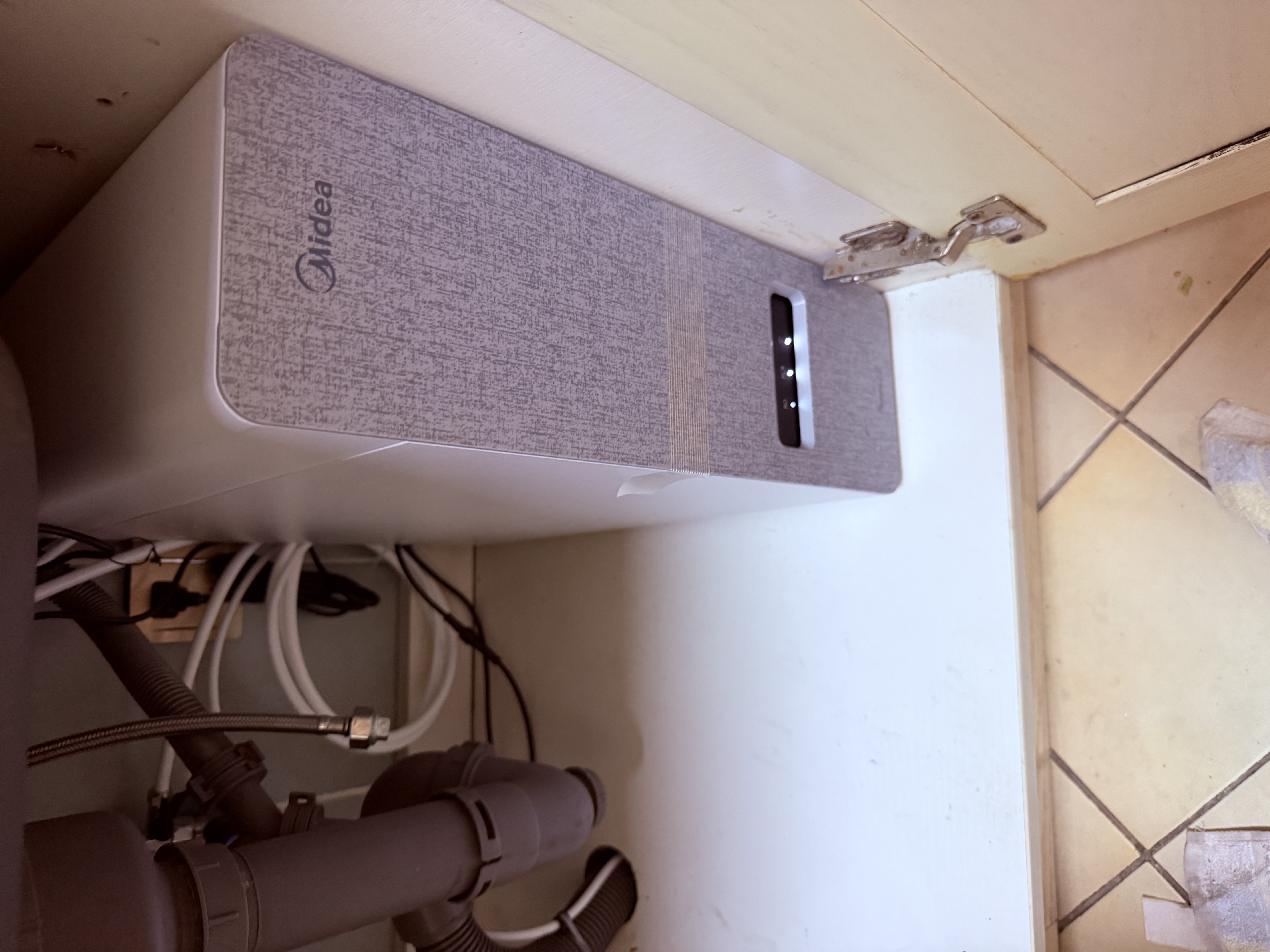 美的（Midea）净水器【金榜TOP1 白泽Max 1200G】0阻垢剂 6年长效RO反渗透 家用厨房专用台下用直饮过滤净水机 实拍图