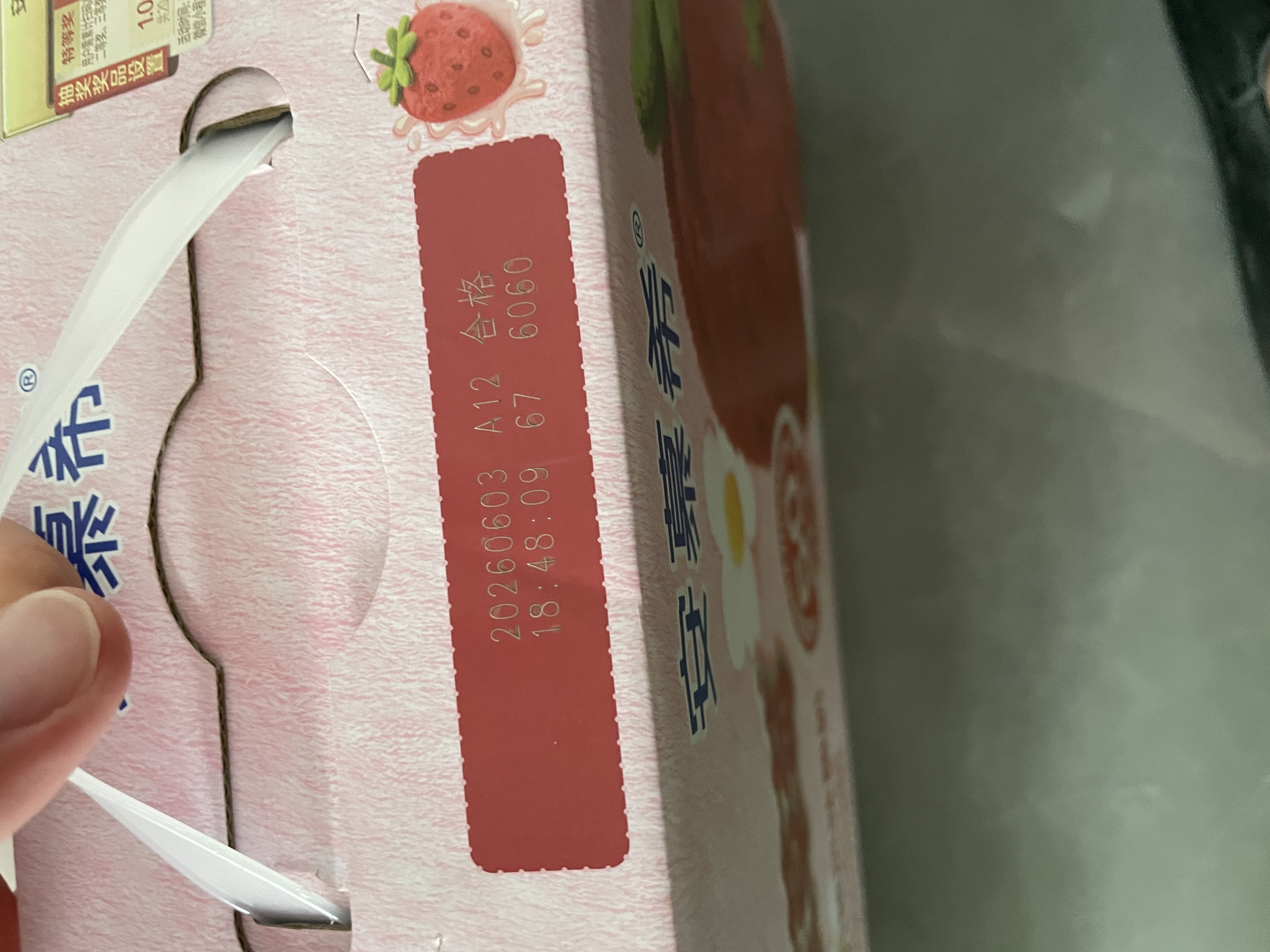 伊利安慕希丹东草莓酸奶230g*10瓶 草莓熊IP装普通装混发 礼盒装 实拍图