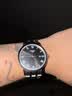 天梭（TISSOT）【七夕节礼物】瑞士手表 新款梦圆系列1853石英男表 黑盘钢带T129.410.11.053.00 实拍图