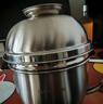 美厨（MAXCOOK）不锈钢饭盒 快餐杯碗学生饭盒 泡面碗泡面杯 二层14cm MCFT047 实拍图