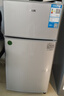 奥克斯小冰箱家用小型迷你冷藏冷冻两用出租房宿舍用节能省电寝室办公室电冰箱 【净化去味】126银色【高效保鲜 铜管速冷】22L 实拍图