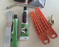 东部工品自行车补胎工具套装内胎专用补胎胶片贴撬胎棒公路山地车挫胎工具 实拍图