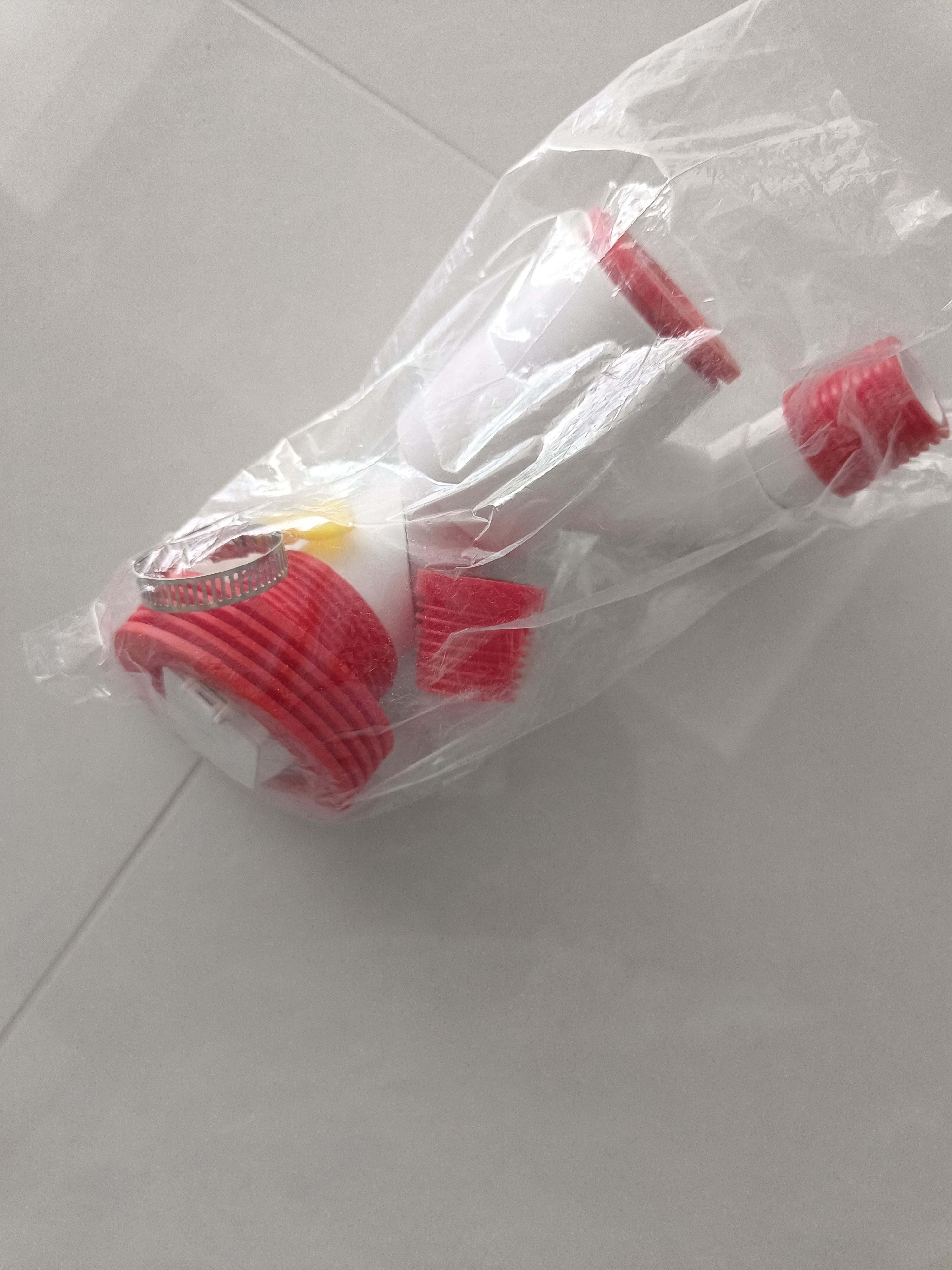 OLEWA墙排洗衣机下水三通45度90通用洗手盆下水管防臭神器Z383 实拍图