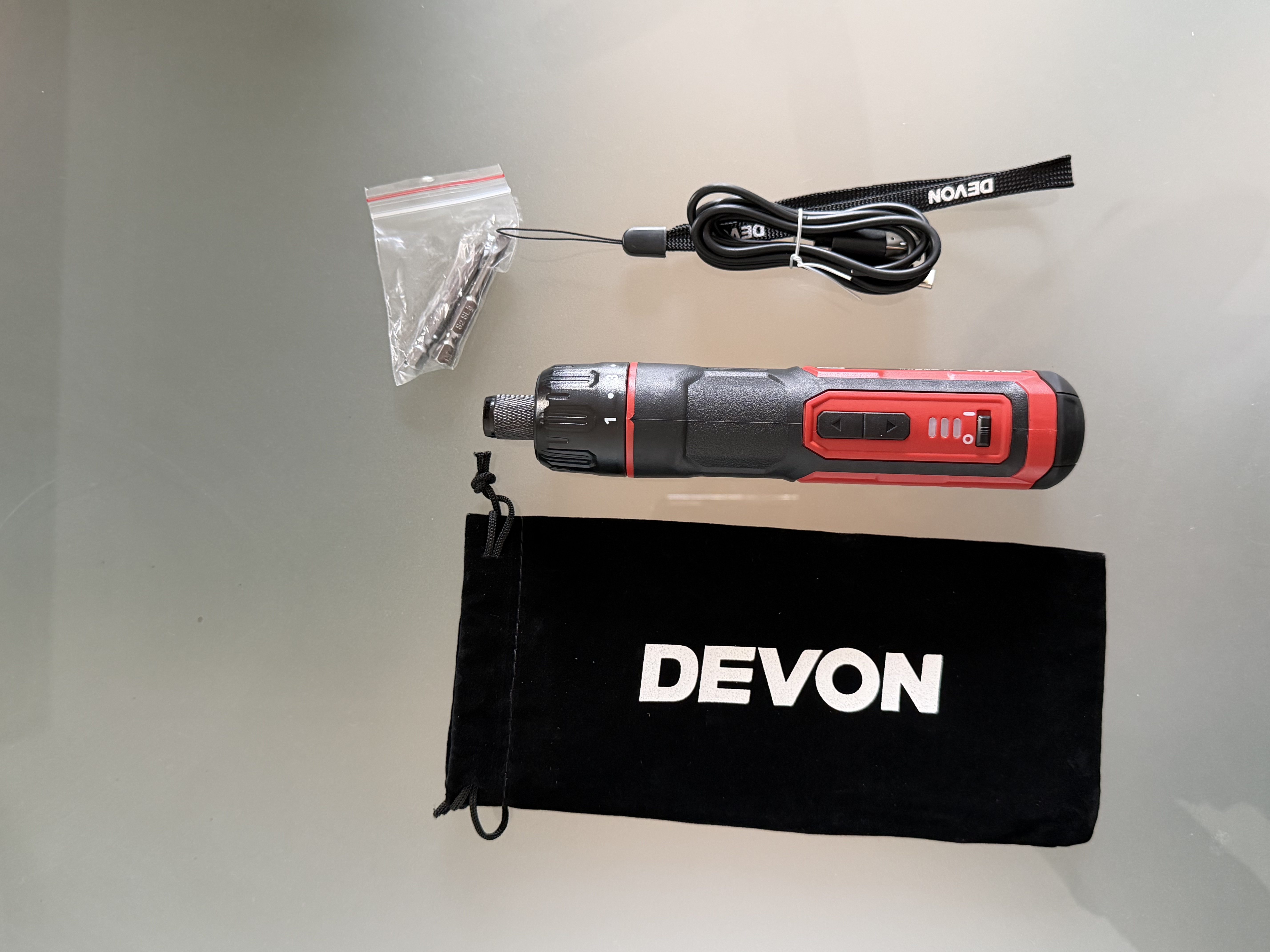 大有（Devon）第三代电动螺丝刀/起子机锂电螺丝批工具套装电工具5617+27件套 实拍图