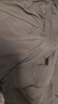 迪卡侬（DECATHLON）速干裤男女户外长裤徒步裤子快干登山透气弹力 TREK100 黑灰色-男款 【亚洲版型 裆部加深】 42 实拍图
