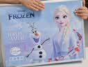 迪士尼（Disney）【开学文具】绘画礼盒160件女孩生日礼物儿童画画文具礼盒水彩笔小学生玩具 艾莎公主 实拍图