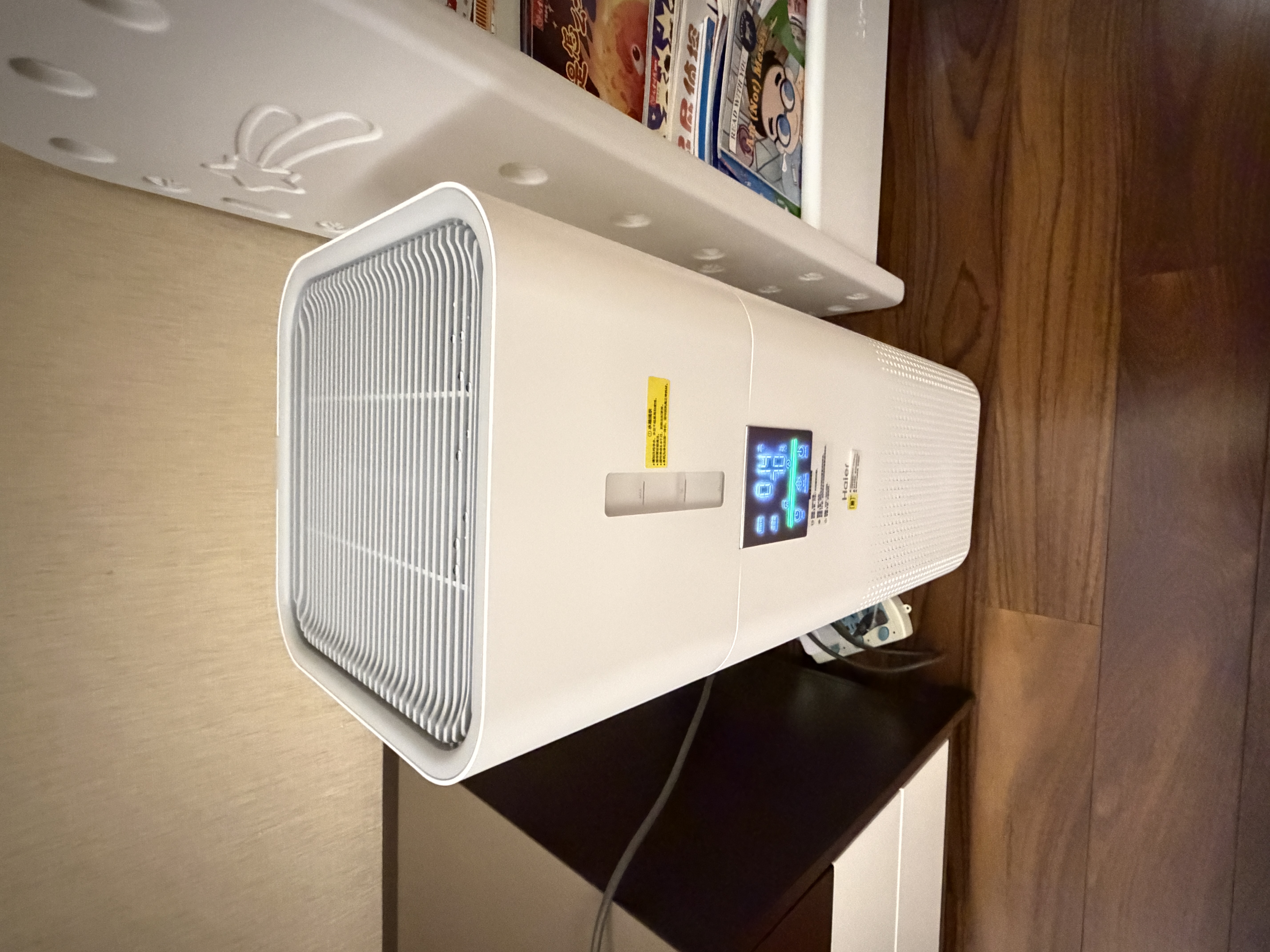 海尔（Haier）空气净化器家用加湿器室内除甲醛除烟异味除过敏源鼻炎杀菌抑菌除毒加湿净化一体机KJ500F-JSA01U1 实拍图