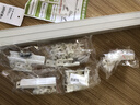 水星家纺窗帘轨道免测量铝合金伸缩滑轮挂钩窗帘配件顶装侧装3.4～4.2米 实拍图
