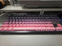 迈从（MCHOSE）G87 V2三模旋钮无线机械键盘电竞游戏客制化有线/蓝牙87键配列gasket结构全键热插拔笔记本办公 G87 黑莓粉 紫云轴【三模+旋钮】 实拍图