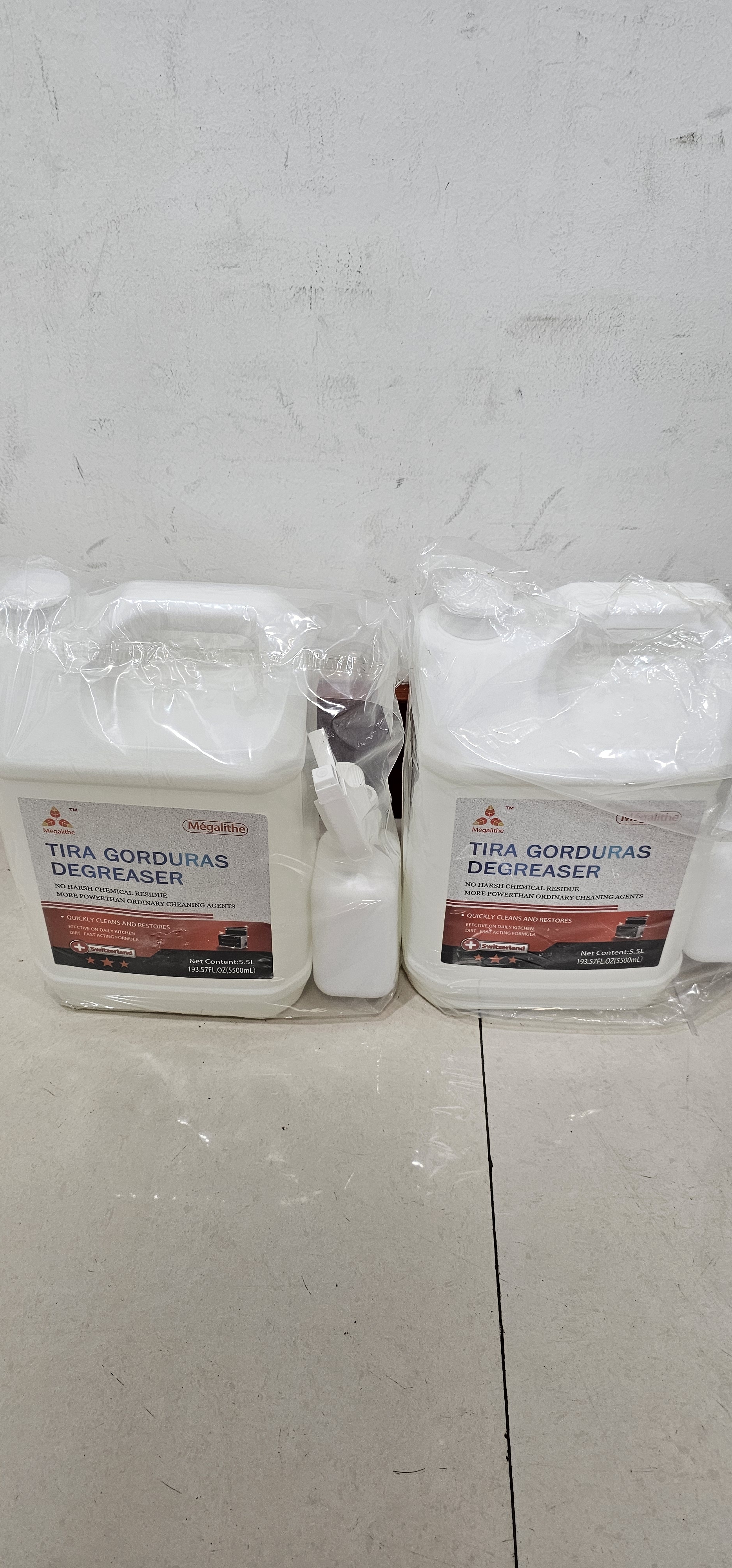 麦格丽抽油烟机清洗剂5.5L饭店后厨房去重油污家用强力清洁剂泡沫大容量 实拍图