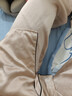 金三塔真丝睡衣女夏100%桑蚕丝外穿【清爽凉感】短袖套装居家服礼物 [主推]香妃色 短袖长裤 M 实拍图