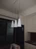 雷士（NVC）LED餐吊灯餐厅吧台灯具现代简约 白色餐吊 NDBD03A/2-005 实拍图