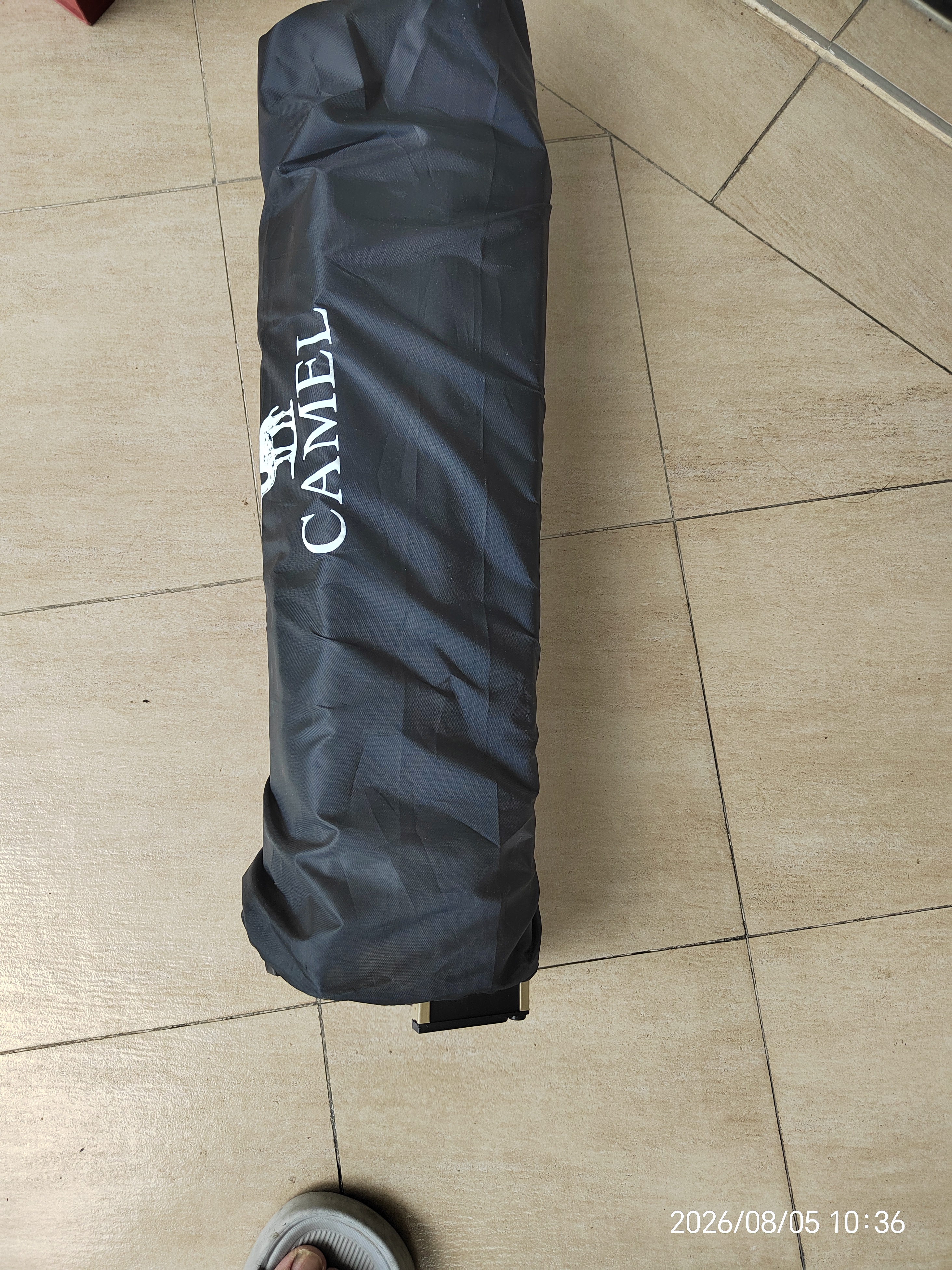 骆驼（CAMEL）户外折叠桌折叠椅露营装备全套蛋卷桌野餐野营桌椅用品175BL03009 实拍图