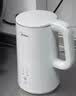 美的（Midea）电热水壶烧水壶 2L大容量泡茶 304不锈钢0涂层 1800W快速加热MK-SH20M320 实拍图