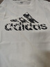 阿迪达斯（adidas）【特价清仓】夏季男女同款短袖男T恤跑步健身运动速干 黑白 3XL 实拍图