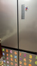 美的（Midea）480升十字四开门冰箱全空间养鲜抗菌净味双变频一级能效风冷无霜超薄家用大容量以旧换新国家补贴 【新国标升级款】MR-497WSPEA榭湖银 实拍图