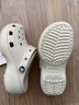 卡骆驰（crocs）经典云朵Clog女沙滩洞洞鞋凉拖鞋206750 206750-2Y2 36 实拍图