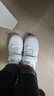 回力童鞋儿童运动鞋2025秋季新款男童透气低帮板鞋中大童女童休闲鞋子 白白色 -1419Y 33 推荐脚长21.0内长21.5 实拍图